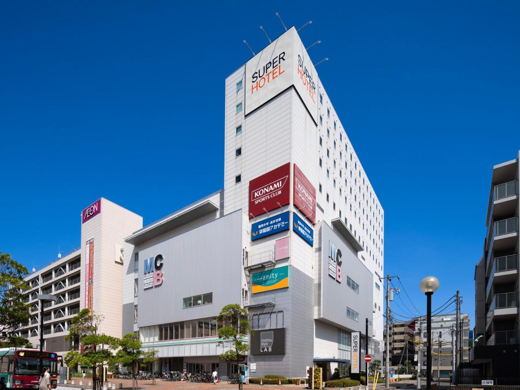 Super Hotel Tozai line Ichikawa Myoden Ekimae Eksteriør billede