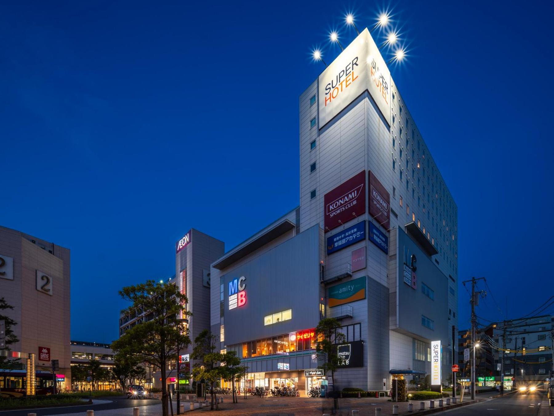 Super Hotel Tozai line Ichikawa Myoden Ekimae Eksteriør billede